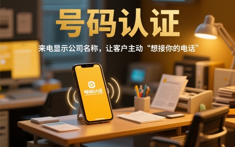 商务人士在与客户通话往来中，掌握有效的外呼功能可事半功倍——来电显示公司名称功能！ 📞💼